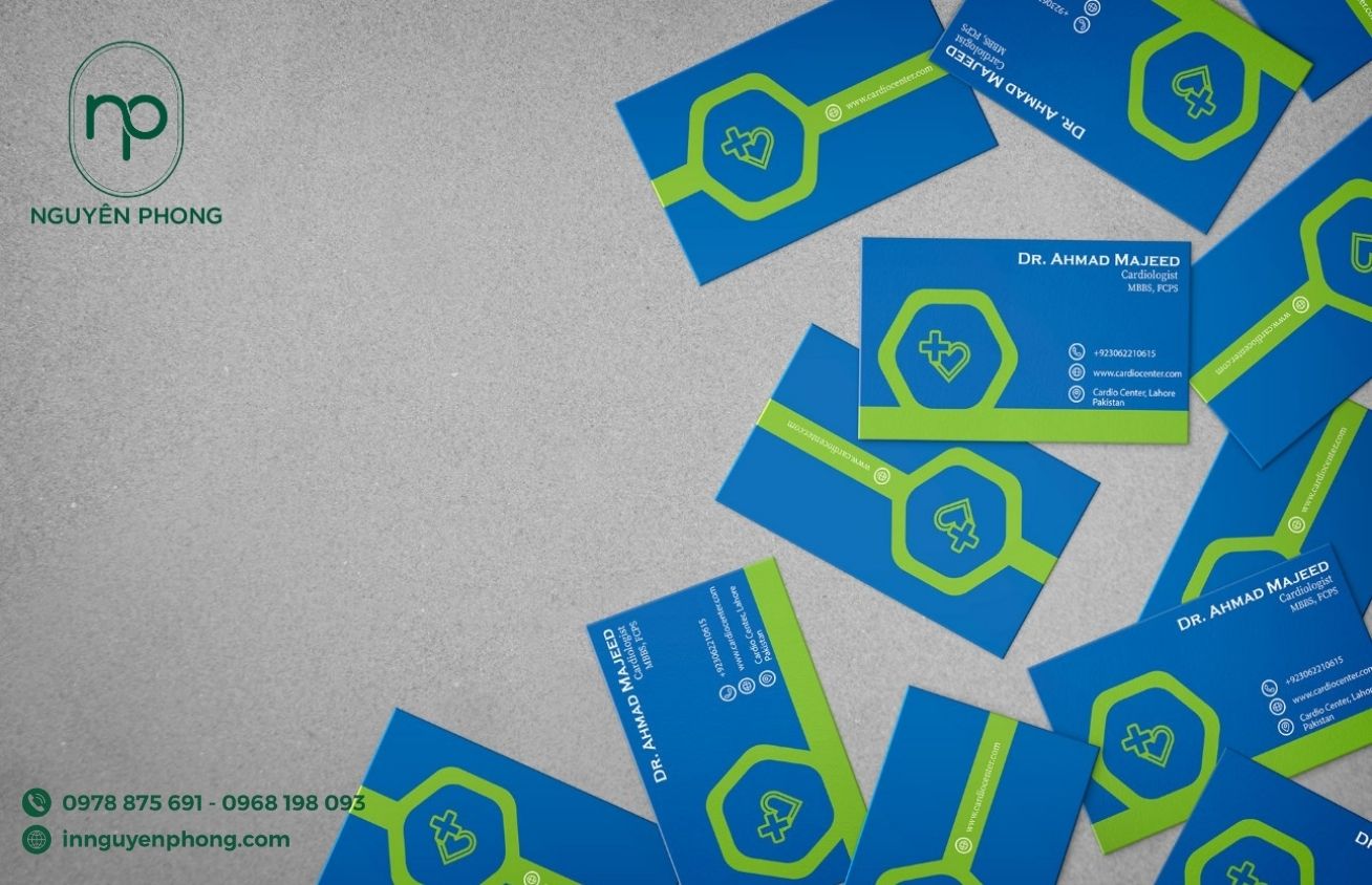 Mẫu card visit bác sĩ đại diện